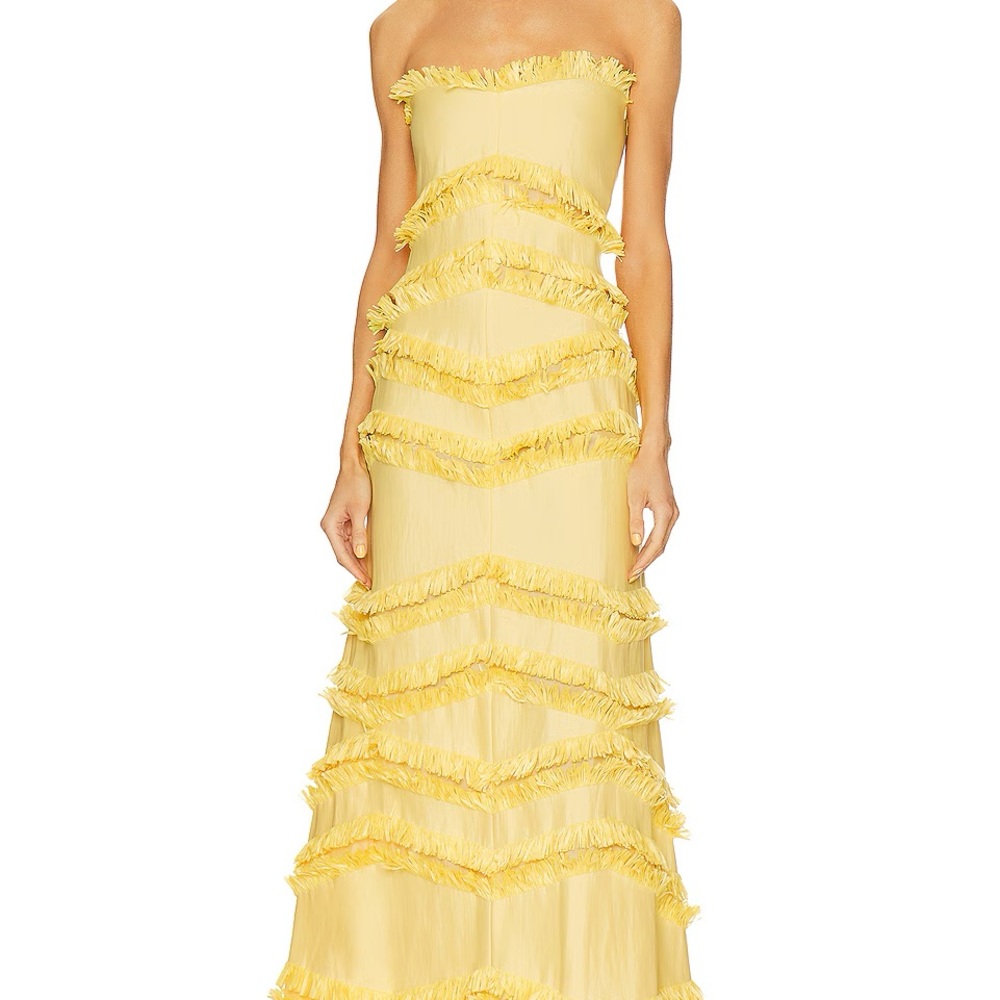 Alexis Yellow Maxi Dress